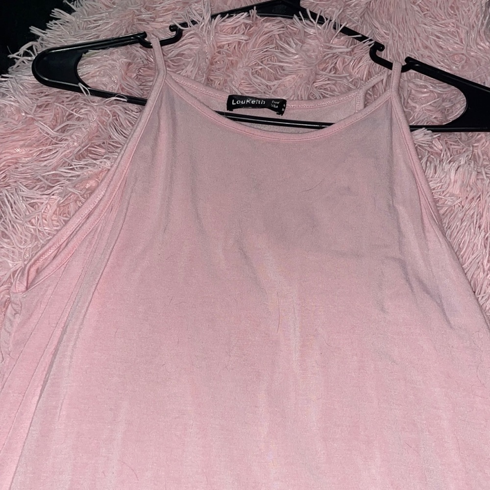 LouKeith halter racerback top